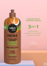 CREMA PARA PEINAR  HIDRA COCO 1 LITRO