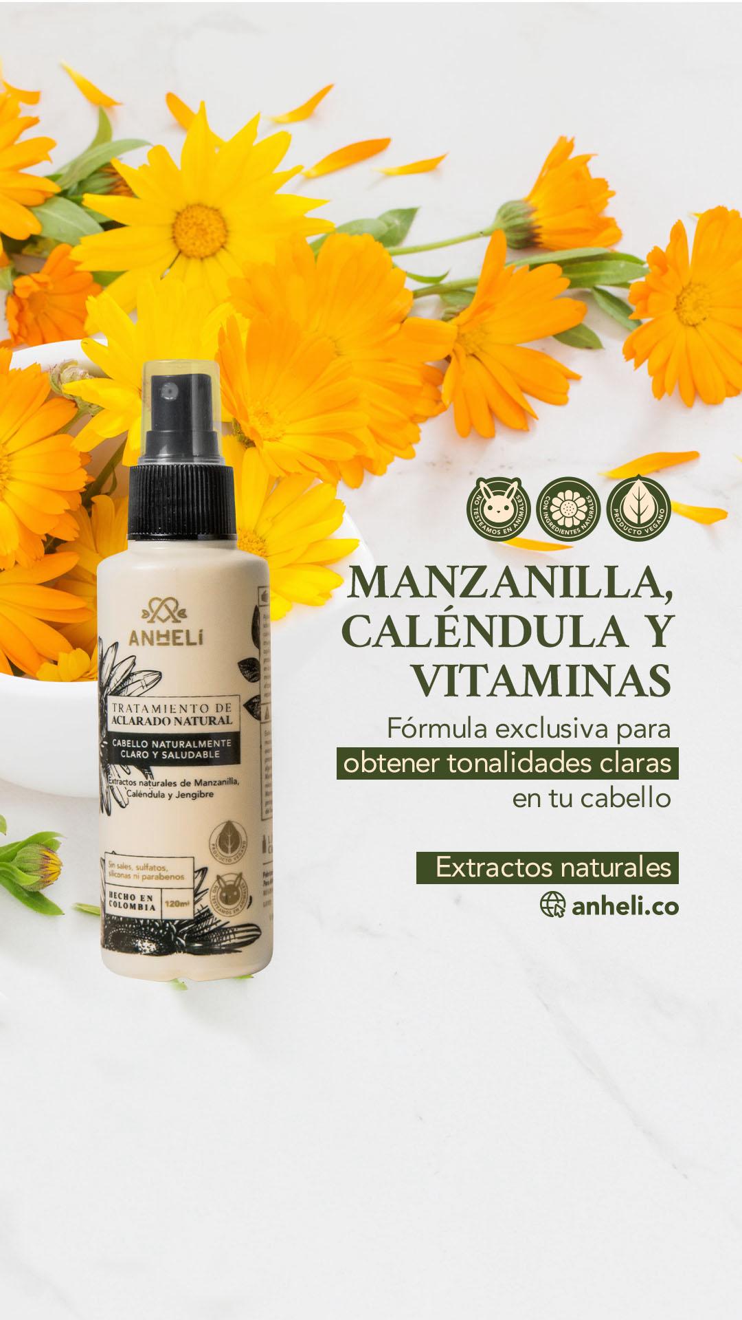 SRAPY NAHELI CALNEDULA VERSION ANTERIOR SPRAY ACLARADO PROGRESIVO - Image 1